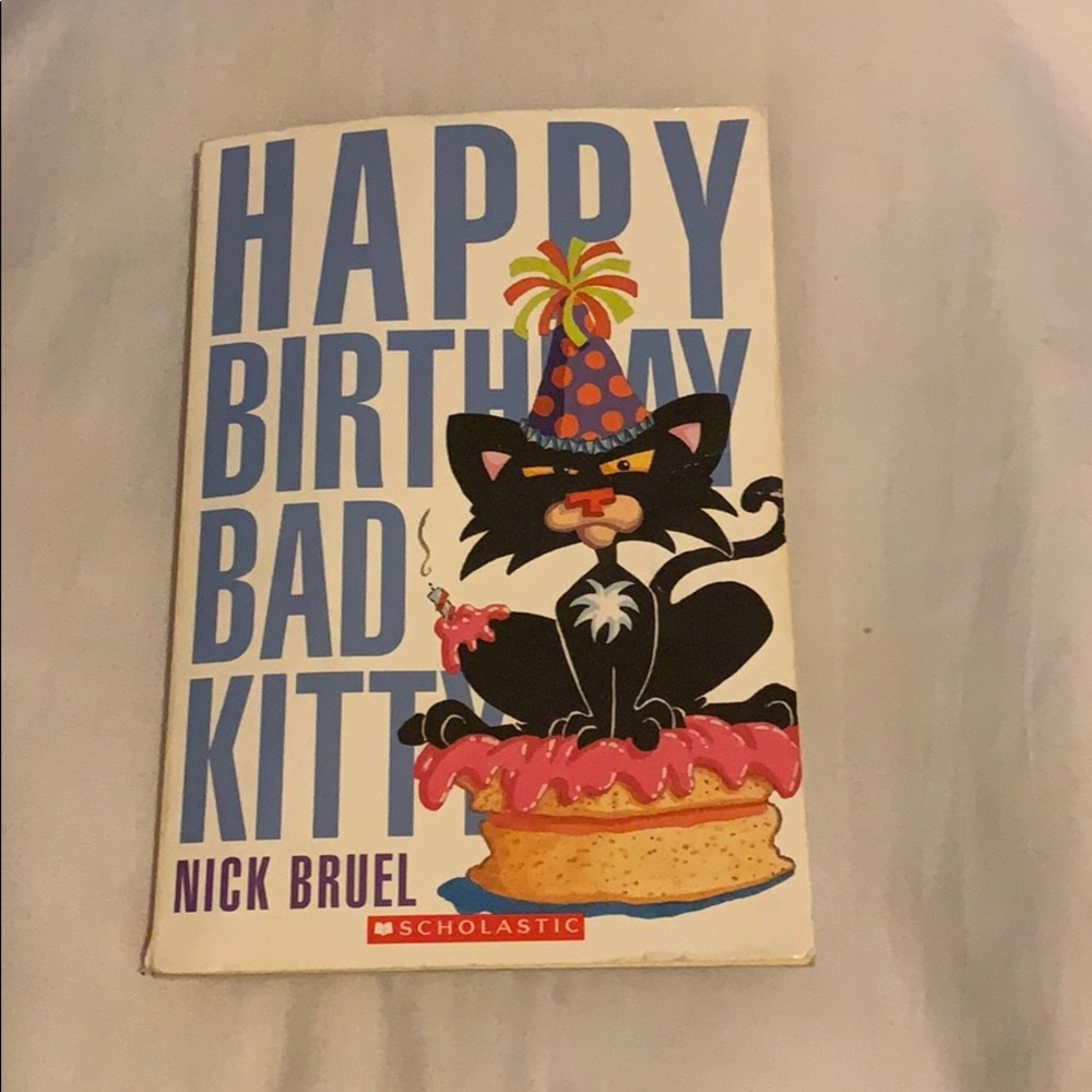 Happy b-day bad kitty book